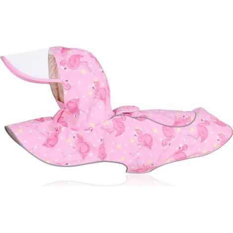 Imperméable pour chien de grande taille, coupe-vent pour animal de compagnie, imperméable rose, vêtements pour animaux de compagnie, imperméable L (1/4)