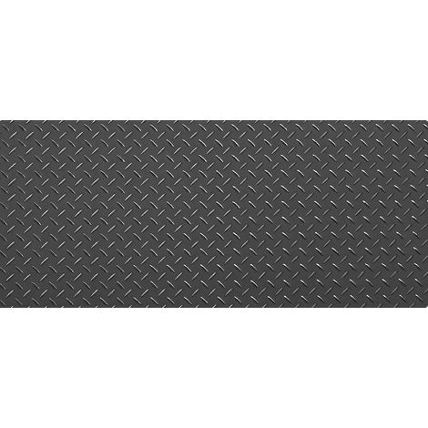 Garagenbodenmatte, langlebiges PVC, rutschfestes Design, 7.5 x 20 ft Schwarz (1/2)