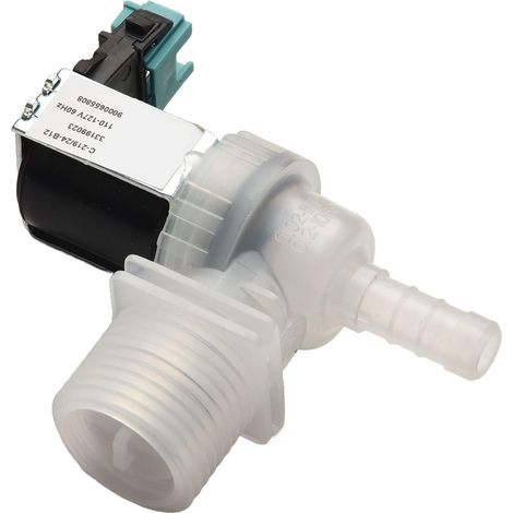 Vanne d'entrée d'eau de lave-vaisselle 120 V de rechange pour AP5691117 PS8729241 3278459 628334, électrovanne en plastique blanc pour appareils de cuisine principaux (1/5)