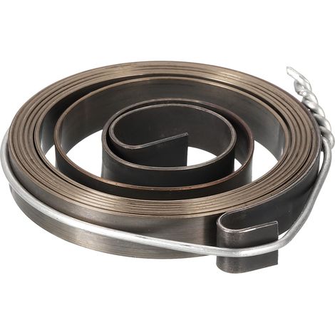 Ressort de Perceuse Ressort de Rappel à Colonne en Acier à Ressort avec Finition de Noircissement Chimique Longueur d'Extension de 980 mm Diamètre de 45 x 7 x 0,7 mm 1 Pièce (1/5)