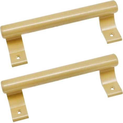 Manilla de aluminio de 200 mm para puerta corredera, manilla para puerta de cristal para balcón, manilla para muebles de baño, manilla metálica moderna (2 piezas, color champán) (1/5)