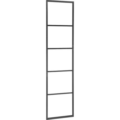 Sapho Ska - Support de serviettes 420x1700 mm, noir mat SKA551 (1/5)