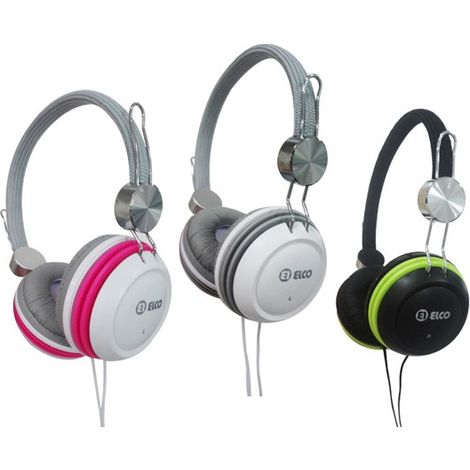 Elco PD-1047B Casque serre-tête circumaural - Casque (Circumaural, serre-tête, filaire, 20 - 20000 Hz, 113 dB, 1,4 m) (1/2)