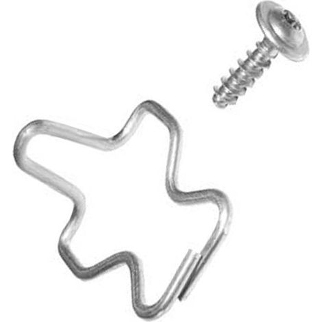 Ersatzteil - Klammer für Widerstandshalterung (Originalteil) - - WHIRLPOOL, IGNIS, LADEN, BAUKNECHT, INDESIT, PROLINE, RADIOLA, FAR, ARISTON HOTPOINT, PHILIPS, SMEG, GORENJE, PRIVILEG, UPO, CYLINDA,