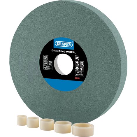 Draper Silicon Carbide Bench Grinding Wheel 200x25mm, 120G, Model S 04141