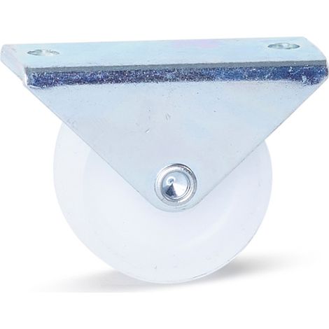 Roue fixe - MESO - Blanche petite - 40mm - 40kg (1/2)