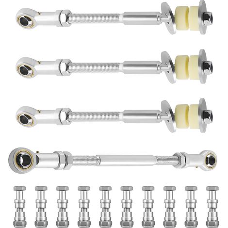 4PCS Extended Sway Link Pin Replacement Kits for Nissan Patrol GU 1997-2012 (1/5)