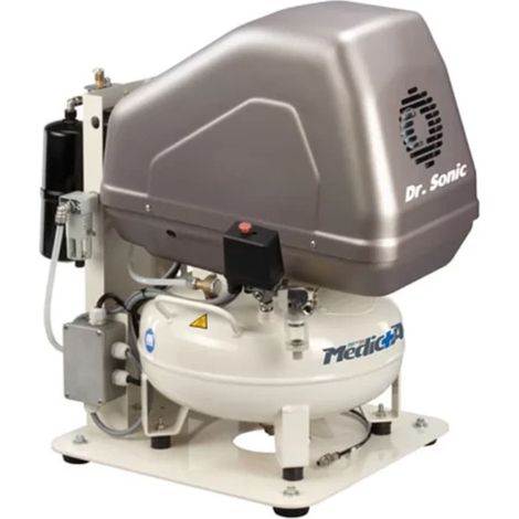 Compresseur d'air sans huile insonirisé pour dentiste 1,5 CV NUAIR (1/3)