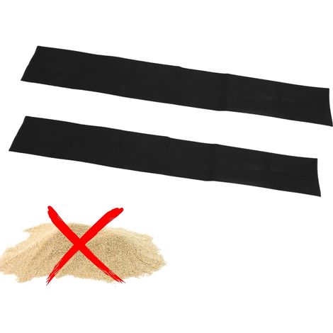 2 Barrières Anti-Inondation 150x21 cm sans Sable, Sacs Absorbants à Double Couche en Tissu Non Tissé pour Porte, Garage, Fenêtre de sous-Sol - Protection Contre Les Inondations et Tempêtes (1/5)