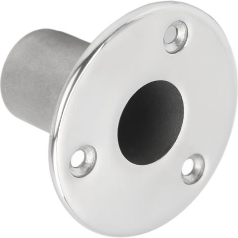 Raccord de main courante de bateau de 25 mm, embase tubulaire en acier inoxydable 304 à 90° pour yachts et bateaux (1/5)