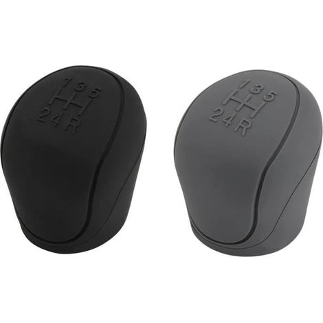 Voiture Pommeau de Levier de Vitesse Couvercle, Couvercle de Pommeau de Levier Vitesse de Voiture en Silicone (1/4)