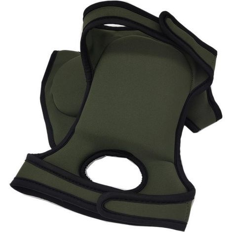 1 paire de genouillères de jardinage, avec protection élastique en éponge, genouillères de jardinage d'extérieur (vertes) (1/5)