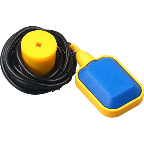 Interrupteur Flotteur 3M Contrôle Niveau Eau pour Pompe Puisard Réservoir Compatible Pompe Eau Durable