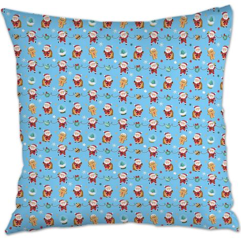 Housse de coussin décorative à fermeture éclair invisible pour cadeau de famille pour la Fête des Mères la Fête des Pères anniversaire mariage (1/5)