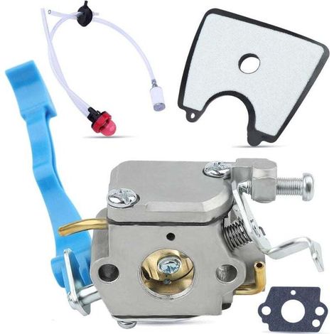 Kit de Reconstruction de Carburateur de Souffleur de Feuilles Portatif 1 Pièce de Rechange 545081811 590460102 Compatible avec Husqvarna 125B 125BVX 125BX