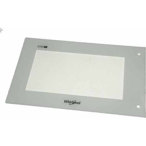 VITRE PORTE POUR MICRO ONDES WHIRLPOOL - 482000100166 (1/2)