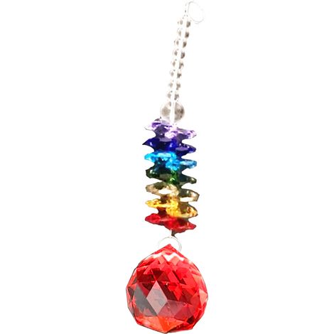 Attrape-soleil en cristal, lustre arc-en-ciel, décoration prismatique suspendue pour la maison, la voiture ou le bureau (1/5)