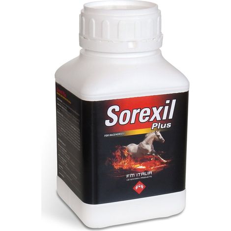 SOREXIL PLUS mangime complementare in emulsione fluida per cavalli sportivi con estratti di curcuma e boswellia 1000 ml