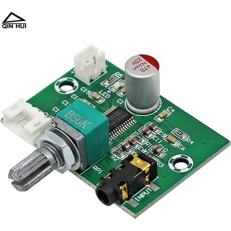 DIY 60W Hochleistungs-Digitalverstärker-Platinenmodul, Modifikationsmodul für Lautsprechergehäuse von Audioverstärkern (1/4)