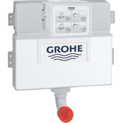 Grohe – Réservoir de chasse d'eau encastré 6-9L – Hauteur 0,82m – Alimentation flexible – Technologie EcoJoy pour faible consommation