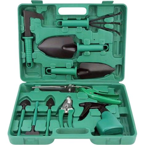 Kit de Jardinage Outil de Plantation Portable à Main - Set de Jardinage Résistant pour Usage Intensif - pour Patios Jardins Cours Balcons Allées (1/5)