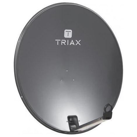 Parabole Satellite - TRIAX - TDS78 - Acier Galvanisé - 78 cm - Gris Anthracite