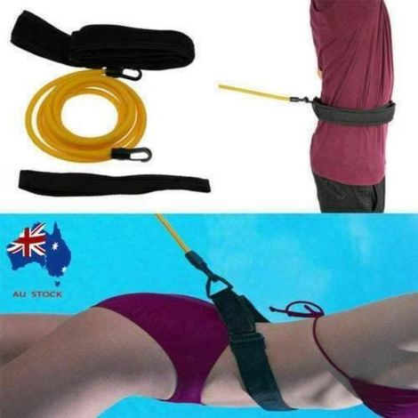 résistance stationnaire ceinture pour nage Jaune (1/4)