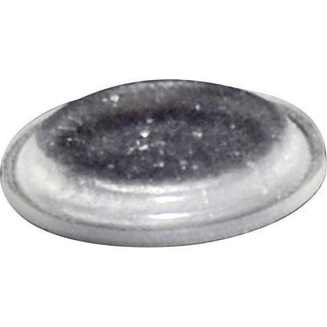 TOOLCRAFT PD2122C Gerätefuß selbstklebend, rund Transparent (Ø x H) 12.7 mm x 1.8 mm 1 St.