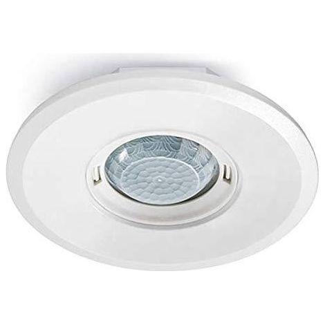 Esylux Detector de presencia moderno blanco Ø 104 mm