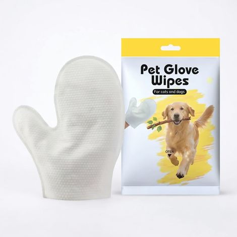 Gants nettoyants pour animaux 6 pièce 1 sachet modèle 1 (1/5)