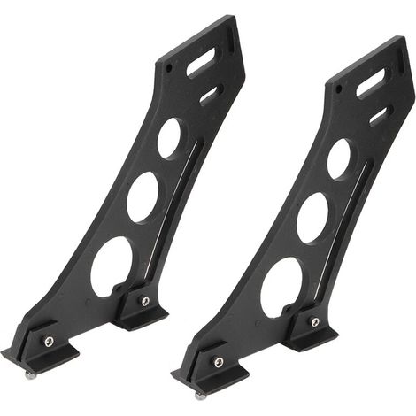 Support d'aile arrière en alliage d'aluminium CNC GM 10 pouces, support de montage de pied d'aileron arrière de voiture (1/5)