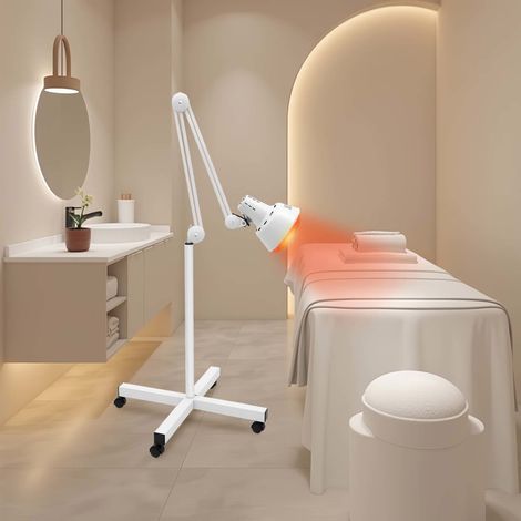 YISSALE-Infrarot-Heizlicht mit Sockel - vielseitige Wärmelampe für Haushalt, Friseur, Wellness, Schönheit, Zahnbeleuchtung und Rehabilitationspraxen (1/5)