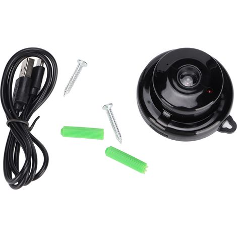 Caméra IP Mini WiFi Surveillance Domicile Caméra Nourrice avec Audio Vision à Distance (1/5)