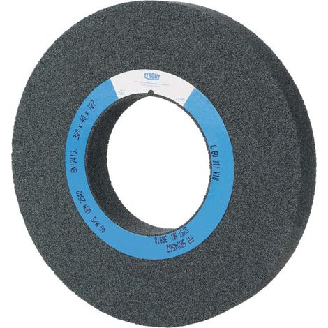 TYROLIT Meule de précision pour rectification plane D x T x H (mm), 300 x 40 x 127, Type : C60
