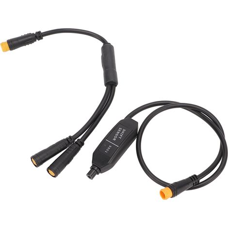Schaltkabel für Fahrräder mit kurzem 1T2-Bremsstecker für Bafang-Mittelmotor (1/5)