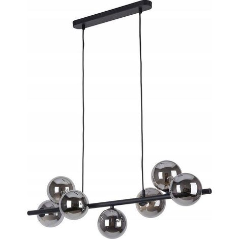 TK Lighting ESTERA BLACK lámpara suspendida negra moderna
