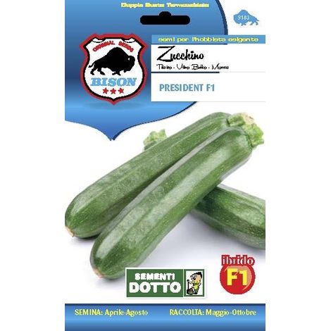 SEMENTI ZUCCHINO PRESIDENT