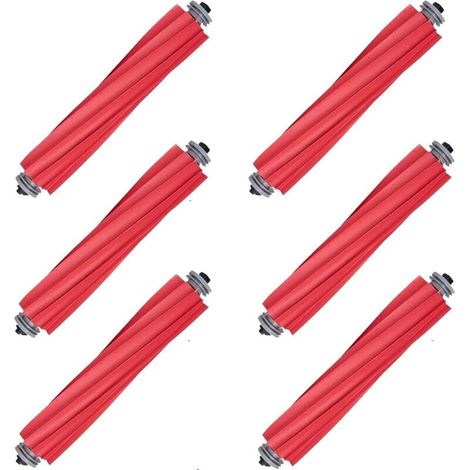 Set mit 6 Hauptbürsten für die Saugroboter T7S/T7SPLUS/G20/G10/G10S/G10SPRO/G10SPURE/S7/S7MAX/S70/S75/S8/S7 MAXV ULTRA/T8/Q7+/Q7MAX+ (1/3)