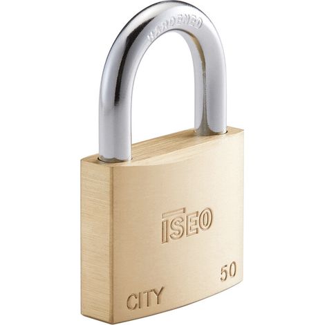 CITY BY ISEO LUCCHETTO OTT RETTANG 50 MM CIFR UNIC- ISEO SERRATURE- 1,0 pz