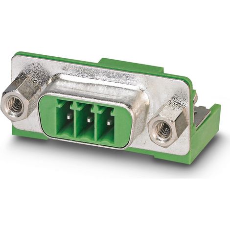 Connecteur Sub-D Mâle Phoenix Contact 3 voies Traversant Droit ( Prix pour 1 )