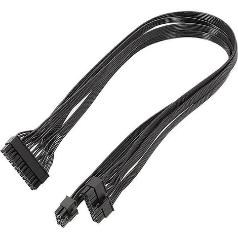 ATX 18+10-Pin-auf-24-Pin-Stromkabel, modulares Stromkabel für CORSAIR RMx-Netzteile der Serie RM1000X/RM850X/RM750X/RM650X (1/5)