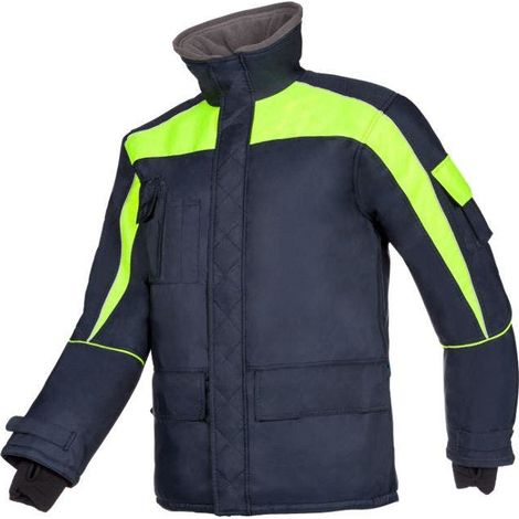 Veste frigoriste Talau marine / jaune fluo taille XXL - Sioen