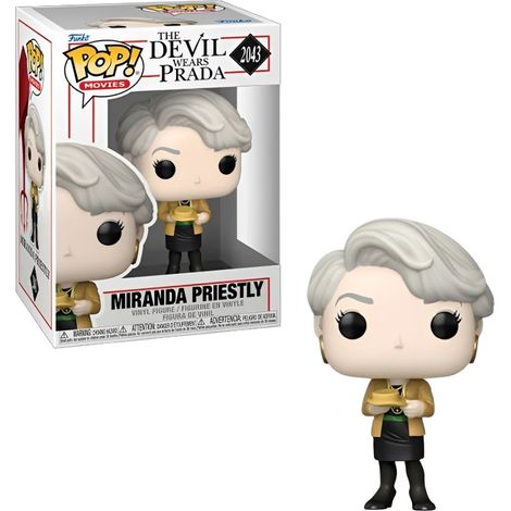 Funko Pop Movies - Der Teufel trägt Prada Miranda Priestly (Ggl) Vinylfigur 2043 9 Cm