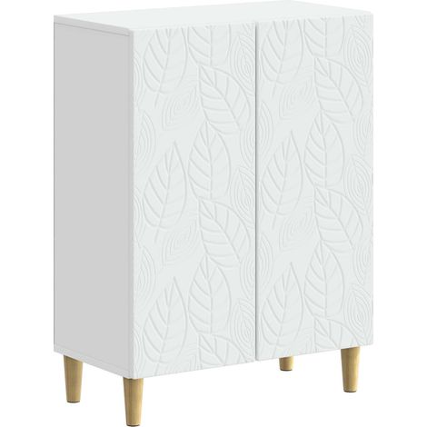 vidaXL Mobiletto da Bagno DELFT Bianco 59,5 x 31 x 80 cm (1/5)