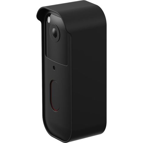 Protective case for Blink video doorbell - Black ABS hard shell - Weatherproof - Scratch-resistant - Compact fit (1/5)