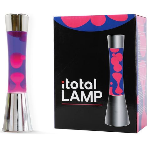 iTotal - Lava Lamp - Purple and Pink - 40 cm