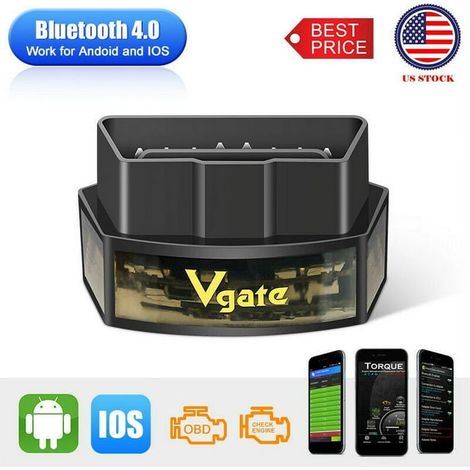 Vgate iCar Pro Bluetooth 4.0 OBD2 ELM327 Scanner Diagnostic Tool Code Reader for iOS iPhone iPad/Android (1/4)