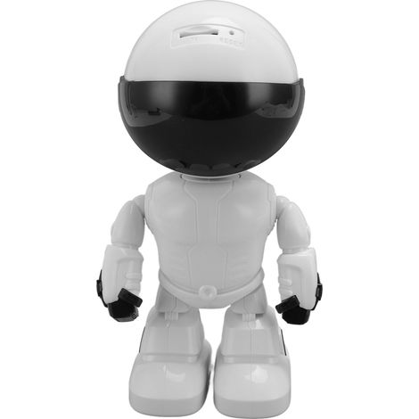Caméra de sécurité intérieure multifonction HD 1080p avec alarme de détection de mouvement, communication bidirectionnelle et Wi-Fi. Idéale pour bébé, nounou et animaux domestiques. Prise UE 100-240 V (1/5)