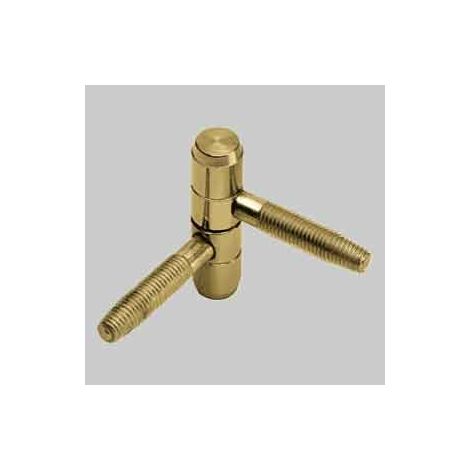 CERNIERA 'MOD. 119' AGB Ø 11 mm - Ottonato - 100 pezzi- AGB