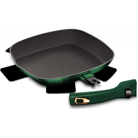 Patelnia grillowa 28cm berliner haus BH-6089 esmeralda (1/2)